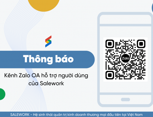 KÊNH HỖ TRỢ NGƯỜI DÙNG CỦA SALEWORK TẠI ZALO