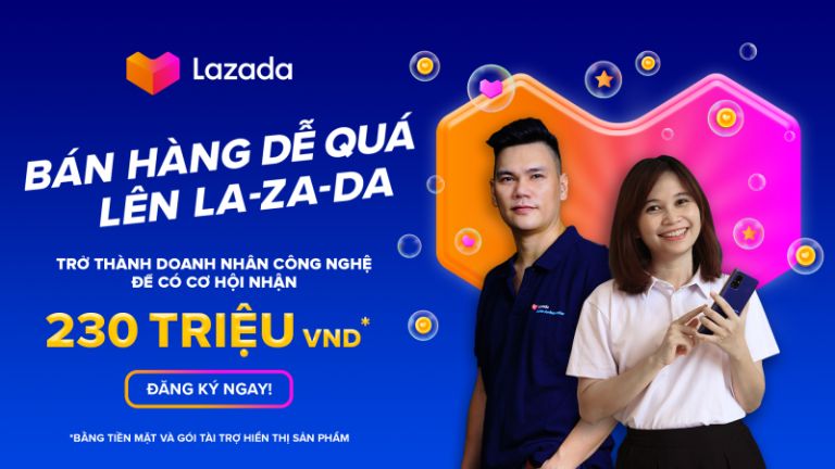 App bán hàng Lazada