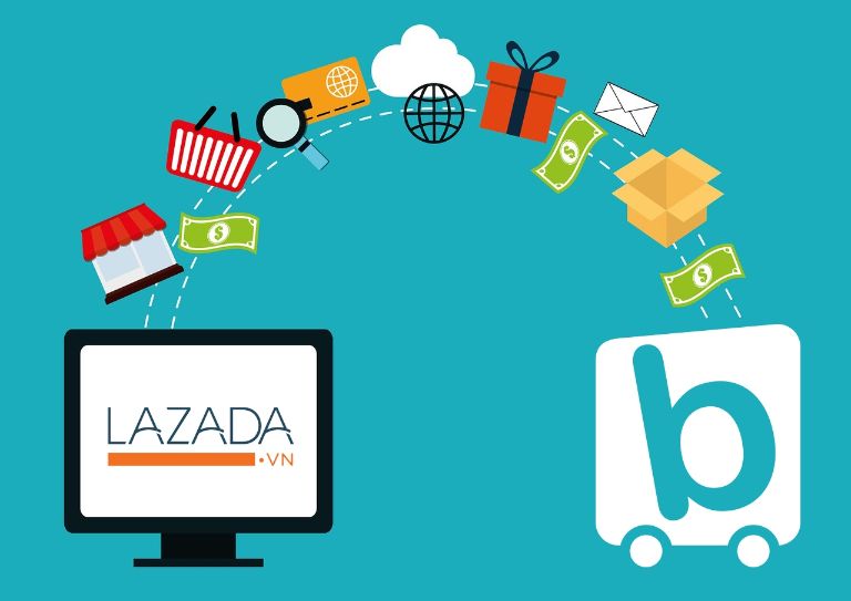 gửi tin nhắn hàng loạt Lazada