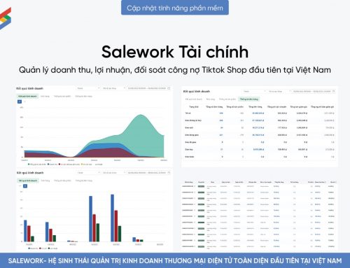 [Thông báo] Tính năng mới: Tích hợp tài chính kế toán trên Tiktok Shop tại Salework Tài chính