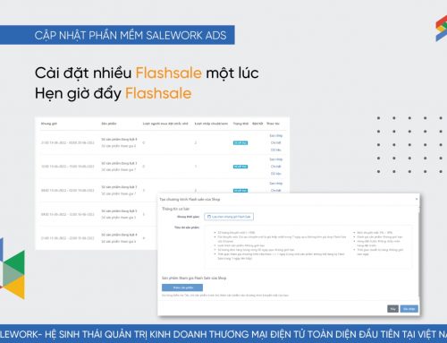 [Thông báo] Tính năng mới: Cài đặt Flashsale tại Salework Ads
