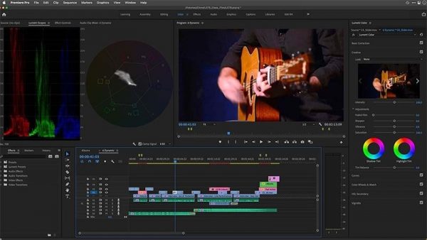 Phần mềm chỉnh sửa video chất lượng cao Adobe Premiere Pro CC