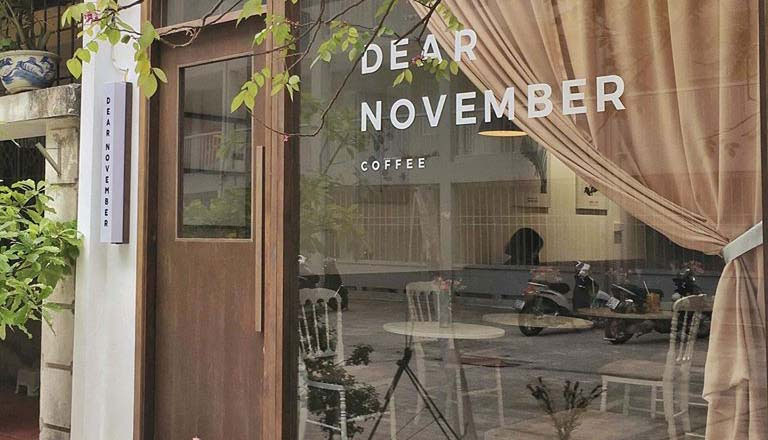 Dear November Coffee - Quán cafe sở hữu background đậm chất Hàn Quốc