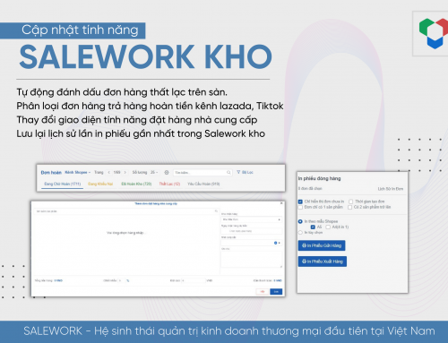 [THÔNG BÁO] CẬP NHẬT TÍNH NĂNG MỚI ỨNG DỤNG SALEWORK KHO NGÀY 22/09