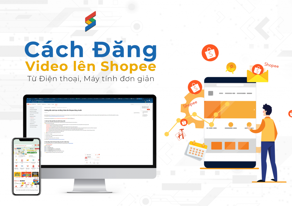 Cách đăng video lên Shopee từ điện thoại, máy tính