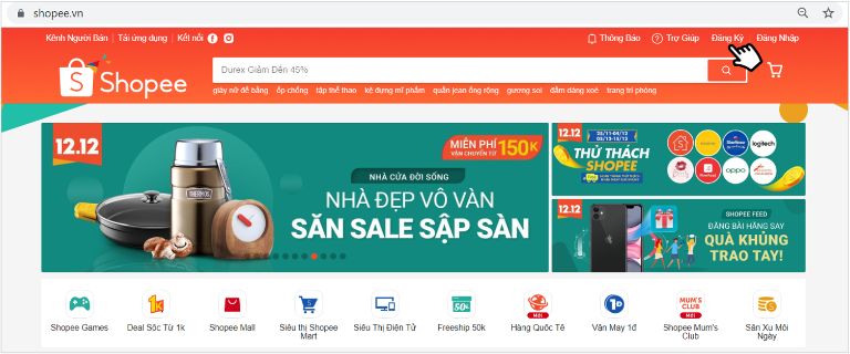 Đăng sản phẩm trên Shopee