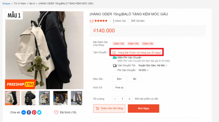 Tìm hiểu hàng đặt trước Shopee là gì?