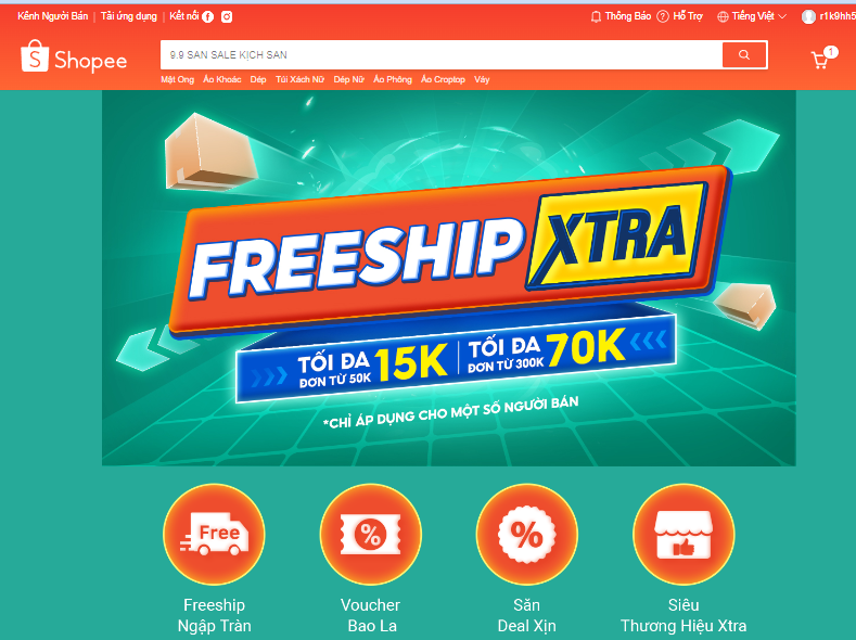 Mô hình kinh doanh của Shopee