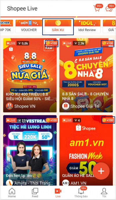 Tận dụng hiệu quả các tính năng của Shopee Live