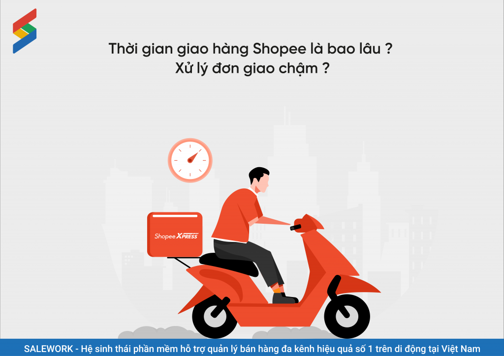 thời gian giao hàng shopee