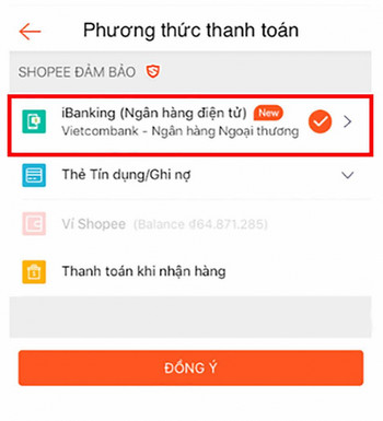 Thanh toán Shopee bằng Momo không được hỗ trợ