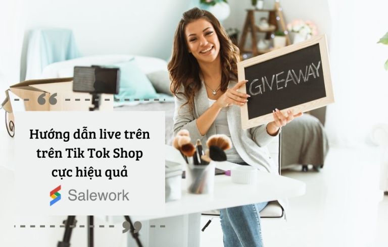 live trên Tiktok Shop