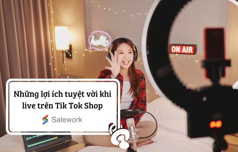  live trên Tiktok Shop