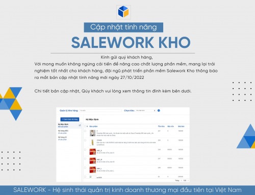 [THÔNG BÁO] CẬP NHẬT TÍNH NĂNG MỚI ỨNG DỤNG SALEWORK KHO NGÀY 27/10