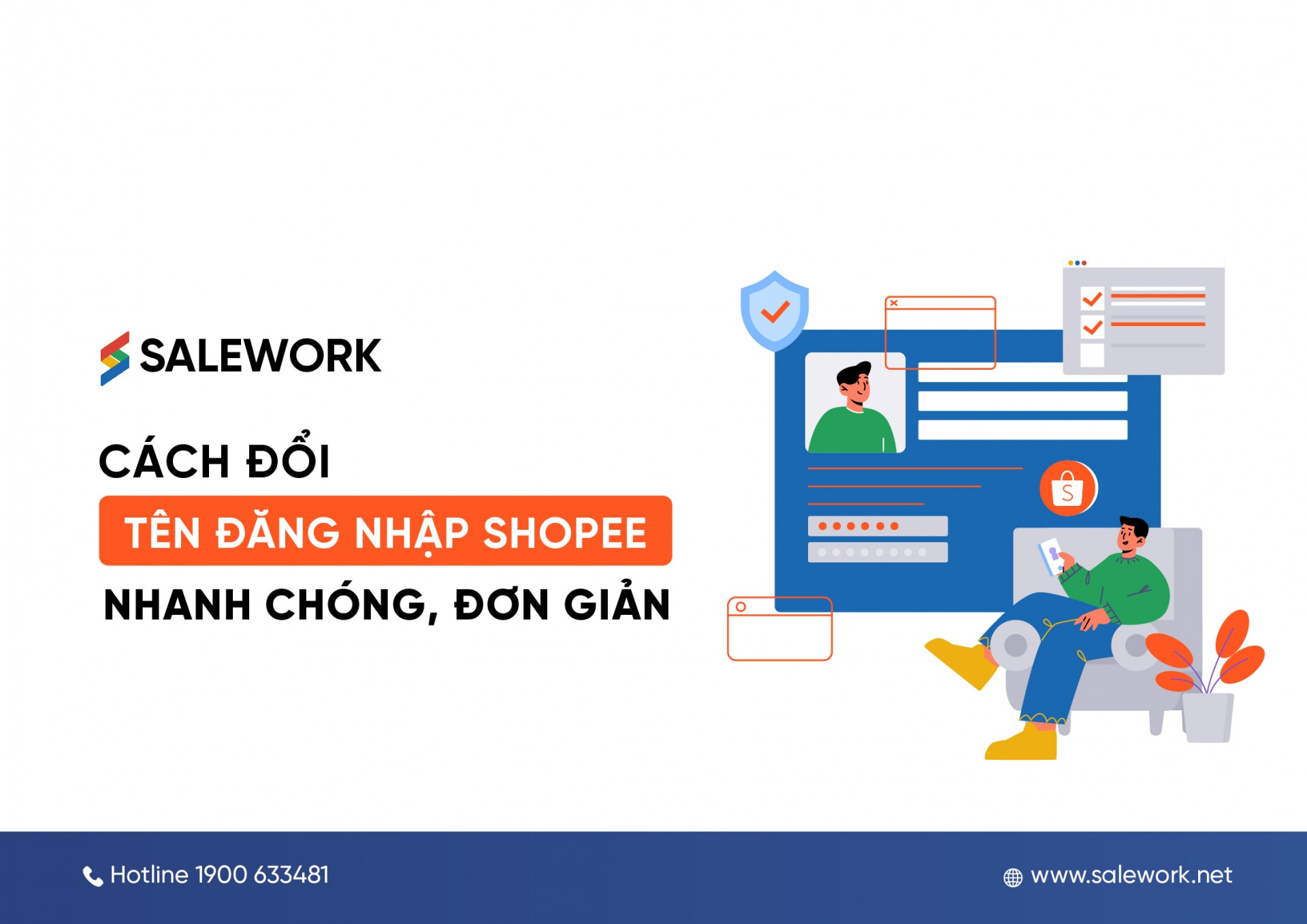 Cách đổi tên đăng nhập shopee nhanh chóng, đơn giản