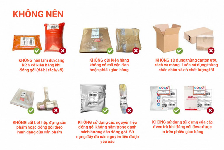 Những lưu ý và cách đóng hàng Shopee chuẩn, bạn đã biết?