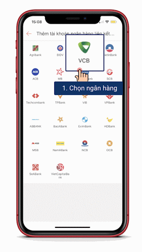 Cách liên kết tài khoản ngân hàng với shopee.