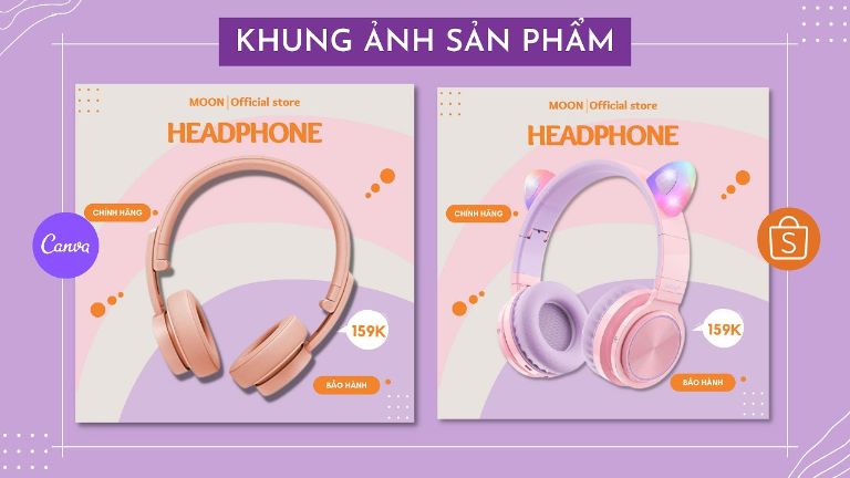 Cách tạo khung Shopee