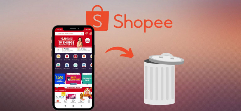 Cách xoá tài khoản Shopee, tài khoản ngân hàng liên kết Shopee