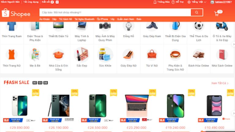 Những lỗi shopee thường gặp