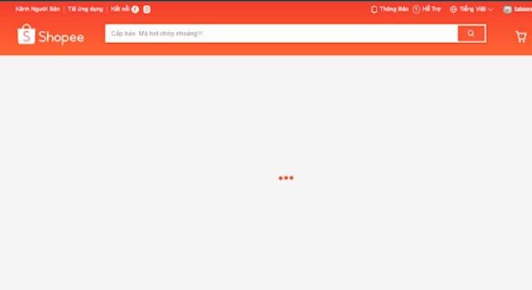 Shopee bị lỗi