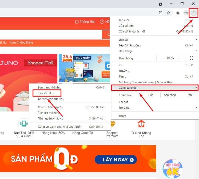 Tải shopee về máy tính 