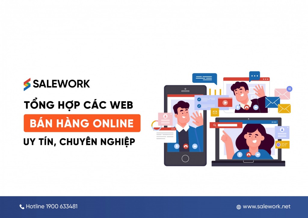 Tổng hợp các web bán hàng online uy tín, chuyên nghiệp