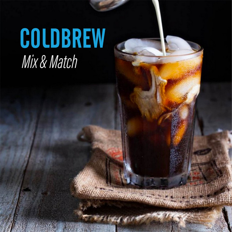 Cách biến tấu cafe cold brew cũng tương tự như cà phê thông thường