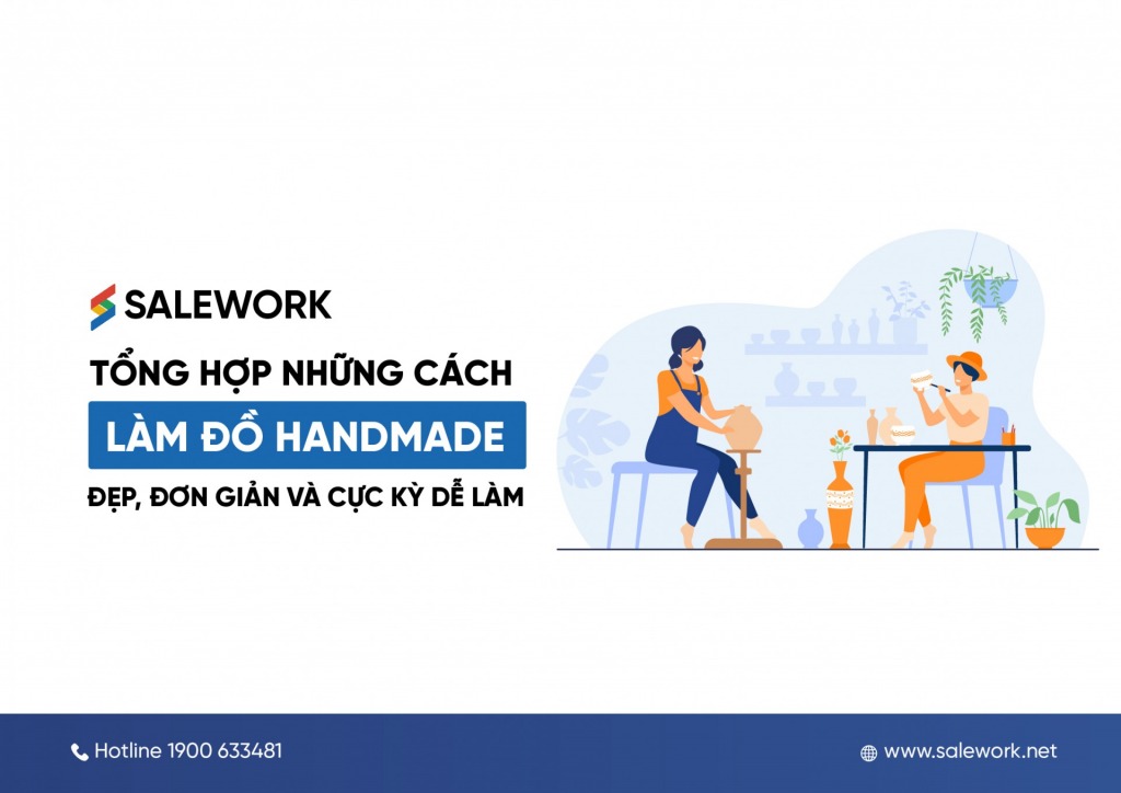 Tổng hợp những cách làm đồ handmade đẹp, đơn giản và cực kỳ dễ làm