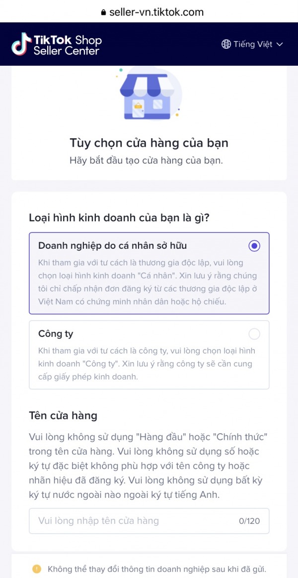 Bạn cần lựa chọn hình thức kinh doanh theo đúng quy mô hoạt động của tổ chức.