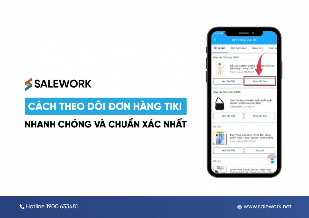 Cách theo dõi đơn hàng tiki nhanh chóng và chuẩn xác nhất