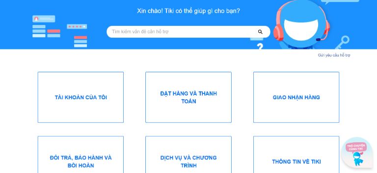 hủy đơn hàng tiki