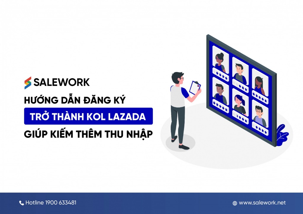 Hướng dẫn đăng ký trở thành KOL Lazada giúp kiếm thêm thu nhập