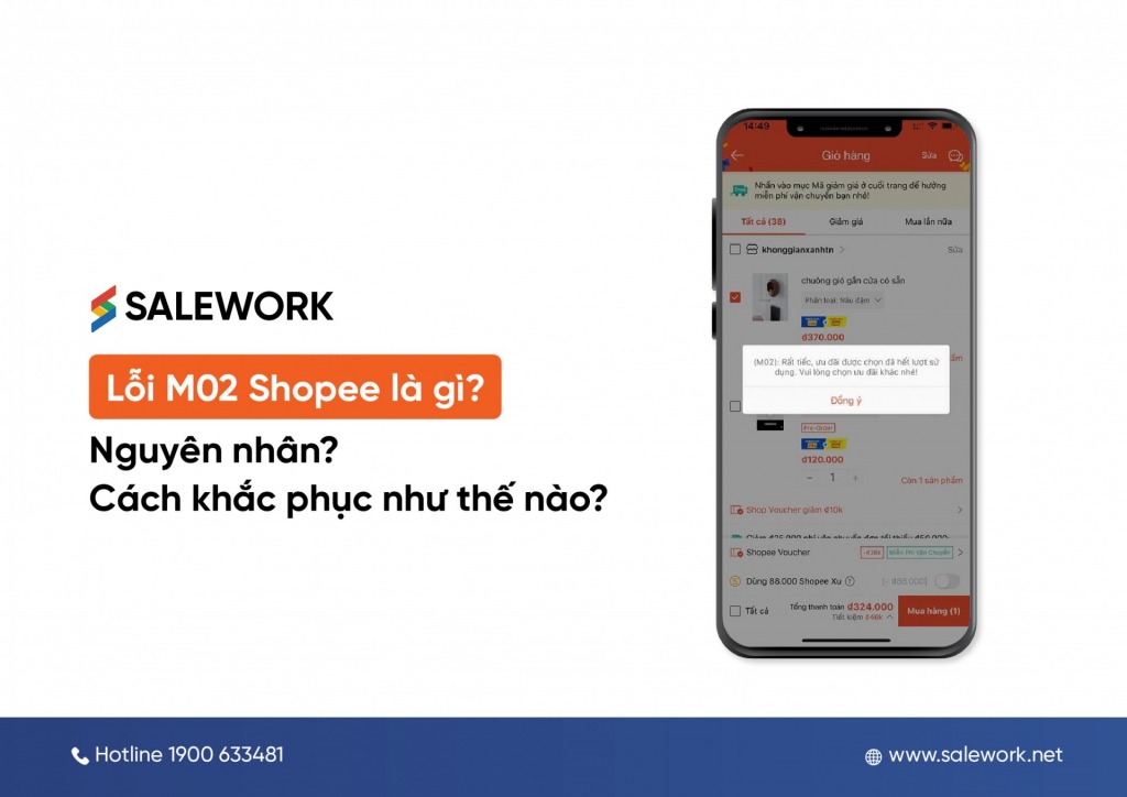 Lỗi M02 Shopee là gì? Nguyên nhân? Cách khắc phục như thế nào?