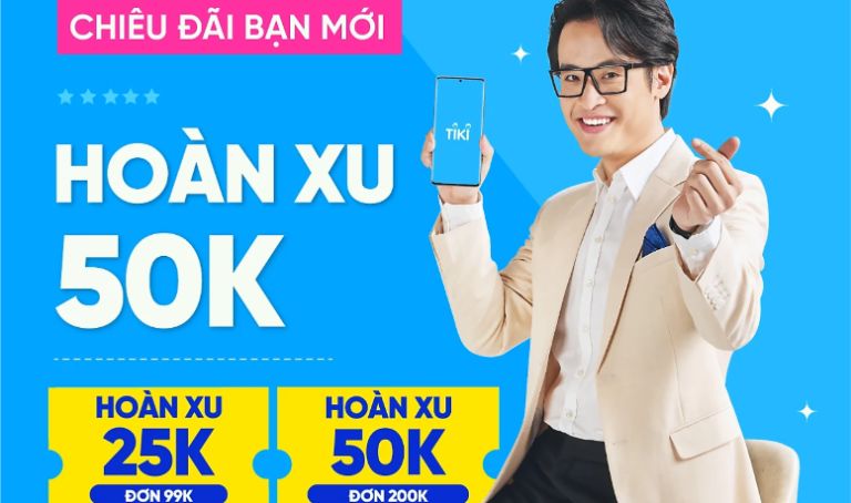 mã giảm giá tiki cho khách hàng mới