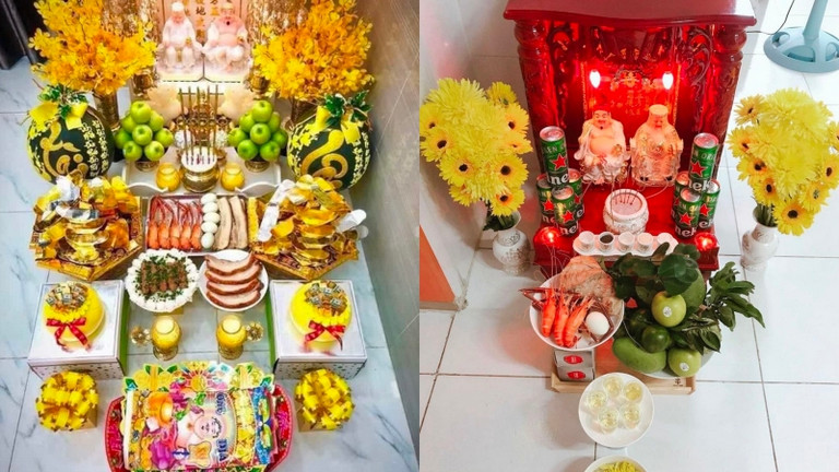 Mâm lễ cúng trong ngày Thần Tài sẽ tùy thuộc vào điều kiện kinh tế từng gia đình