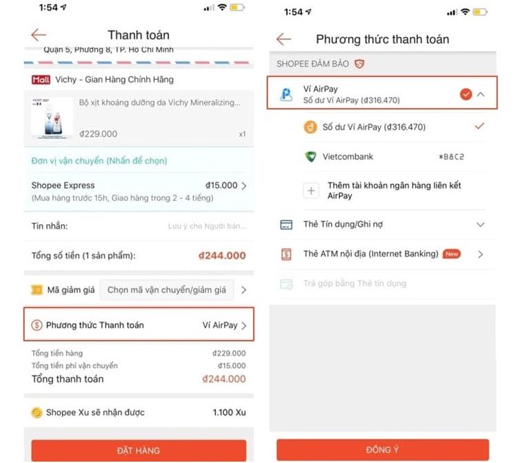 tại sao Shopee không cho thanh toán khi nhận hàng