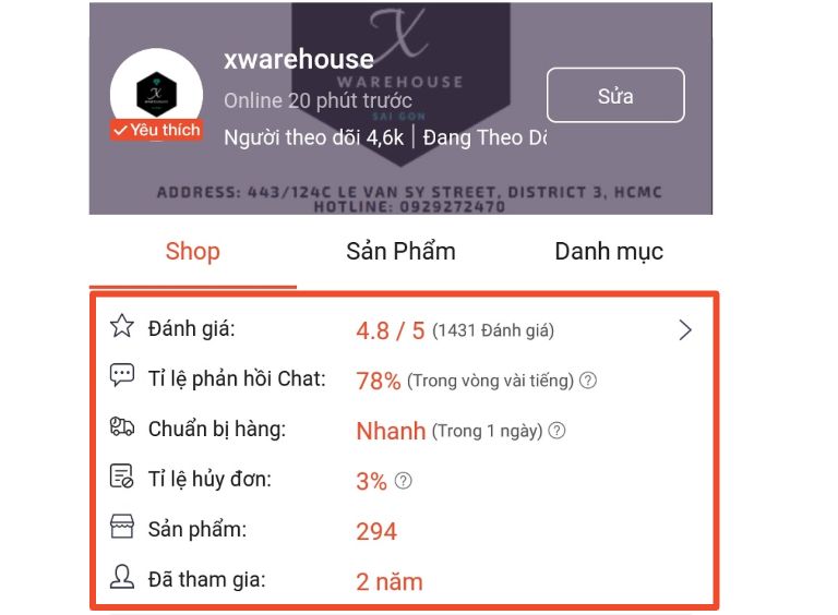 Thời gian chuẩn bị hàng shopee