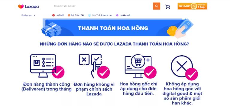 Tiếp thị liên kết Lazada