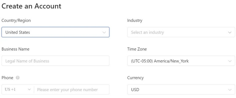 Điền thông tin chi tiết tao trình quản lý quảng cáo TikTok