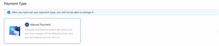 Chọn phương thức thanh toán và gửi phê duyệt trình quản lý quảng cáo TikTok