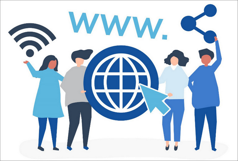 Đúng hơn thì World Wide Web là một phần của Internet