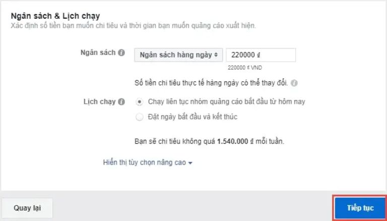 cách chạy quảng cáo Facebook