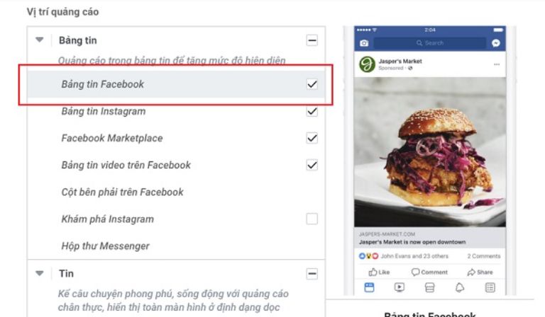 cách chạy quảng cáo Facebook