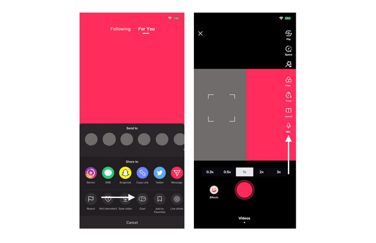 Hướng dẫn chi tiết cách Duet trên TikTok có tiếng