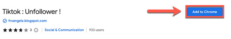 Cách hủy follow trên TikTok bằng tiện ích mở rộng Chrome