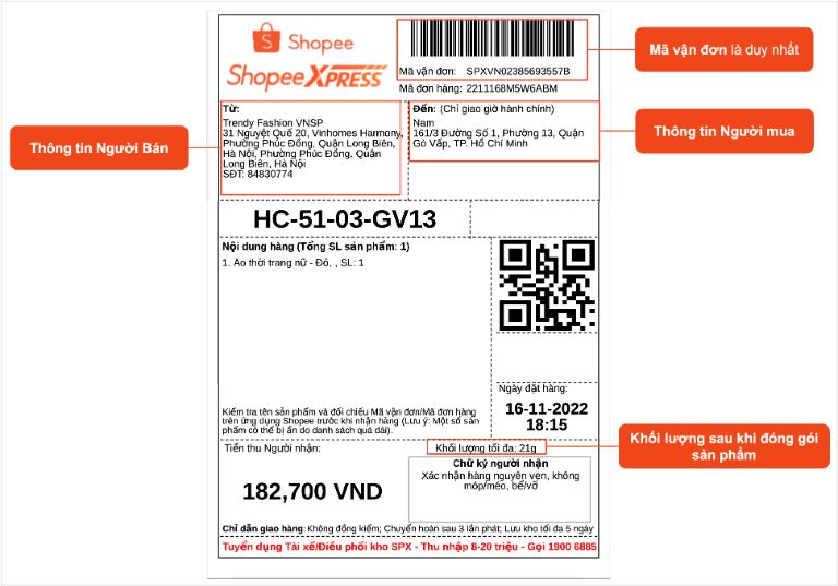 cách in đơn hàng Shopee trên điện thoại