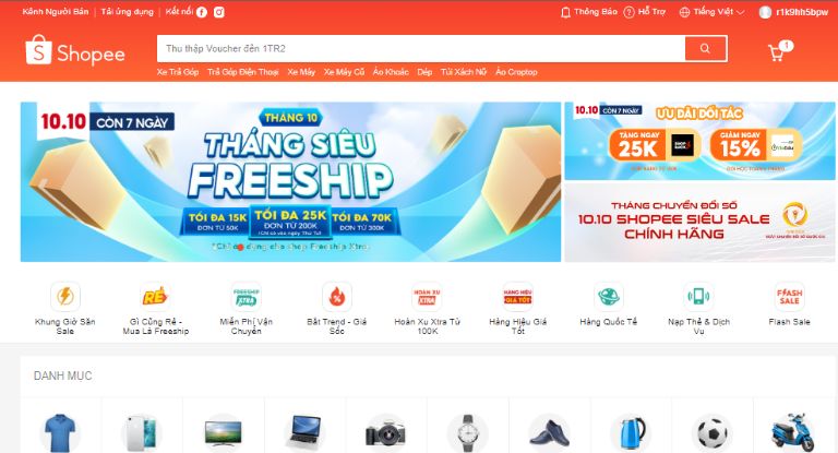 cách mua trả góp Shopee 