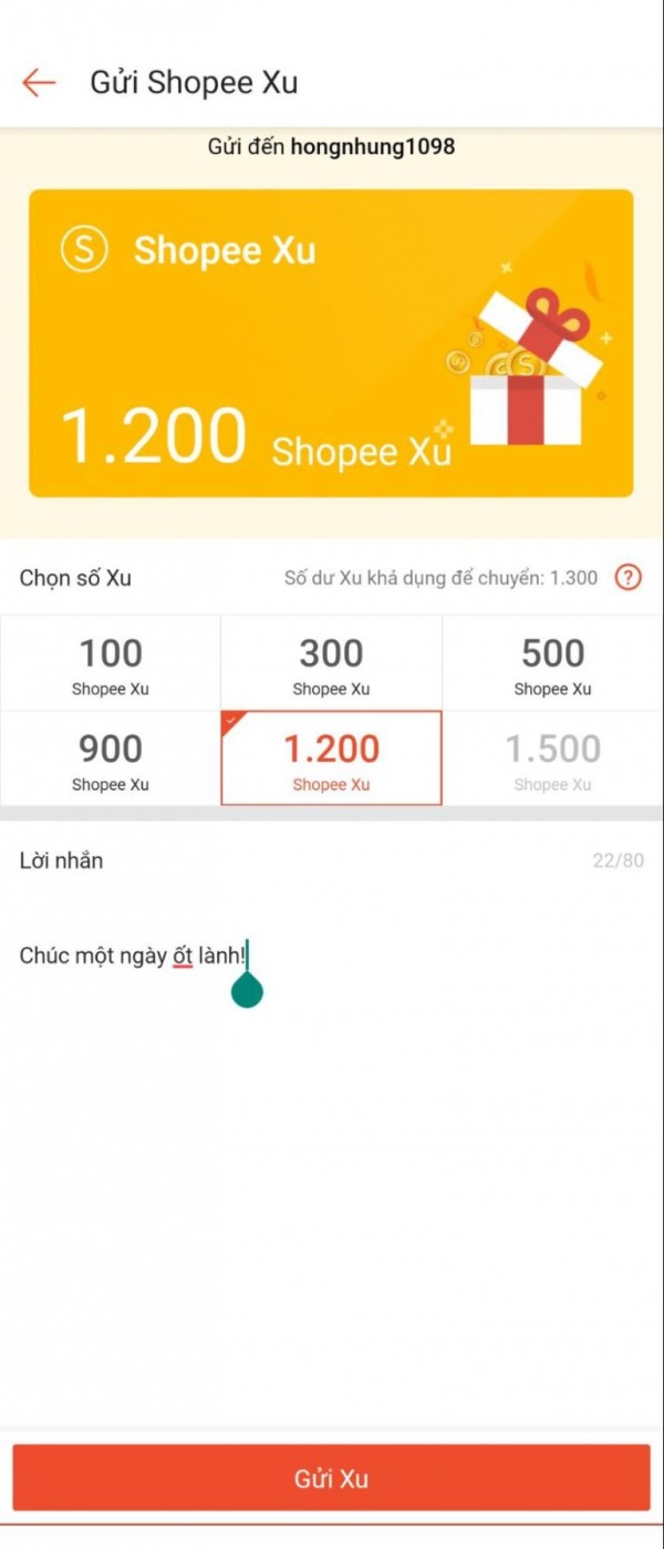 Cách tặng xu Shopee