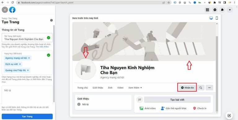 Cách lập trang web bán hàng trên Facebook